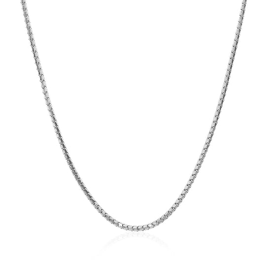 14k White Gold Ice Chain 1.3mm